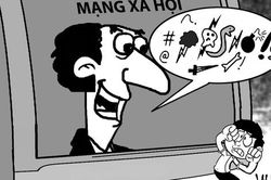'Rác' tràn lan mạng xã hội