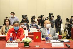 HLV Mai Đức Chung hài lòng kết quả bốc thăm bóng đá SEA Games 31