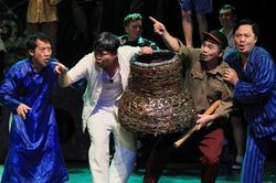 NSƯT Chí Trung dựng hài kịch 'Cái… ao làng'