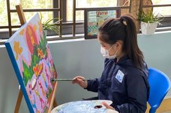 Phú Thọ: 16 học sinh đoạt giải thi sáng tác tranh cổ động đội mũ bảo hiểm