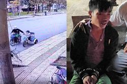 Túng tiền tiêu xài, kẻ nghiện cướp tiền của người khuyết tật bán vé số