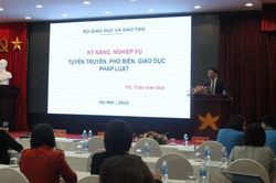 Nâng cao kỹ năng tuyên truyền, phổ biến, giáo dục pháp luật cho cán bộ nhà giáo
