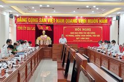 Gia Lai: Giao ban công tác nội chính và phòng-chống tham nhũng, tiêu cực