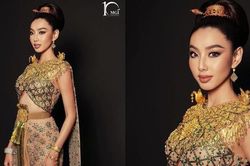 'Sốc' với giá trị bộ trang phục mà Hoa hậu Thùy Tiên mới mặc: Bằng căn biệt thự hạng sang