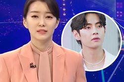 V BTS bất ngờ xuất hiện trên chương trình TV