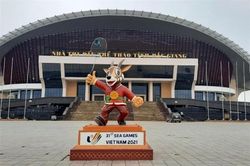 Nhà thi đấu cầu lông hiện đại bậc nhất chào đón SEA Games