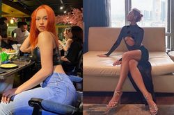 Sở hữu vòng 3 'hàng khủng' tận 1 mét, Mai Ngô ăn vận sexy ra sao?