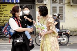 Ngày hội đến trường đặc biệt của trẻ mầm non ở Hà Nội
