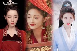 Tạo hình tân nương của Chu Khiết Quỳnh gây sốt, đè bẹp 2 đỉnh lưu lượng Địch Lệ Nhiệt Ba và Triệu Lộ Tư