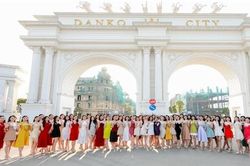 Lần đầu tiên tổ chức chung khảo thi hoa hậu ở một khu đô thị