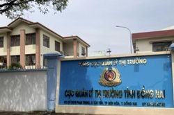 Kỷ luật cảnh cáo 2 phó cục trưởng Cục Quản lý thị trường Đồng Nai