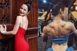 Không còn nhận ra Angela Phương Trinh: Mỹ nhân gợi cảm nõn nà ngày nào giờ đã hóa gymer 'lực điền'