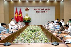 UBND tỉnh làm việc với UBND tỉnh Phú Thọ về công tác giải phóng mặt bằng Dự án xây dựng đường cao tốc Tuyên Quang - Phú Thọ kết nối với đường cao tốc Nội Bài - Lào Cai