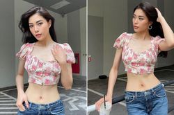 Hot girl bóng chuyền Đặng Thu Huyền lột xác với style gợi cảm sau khi giải nghệ
