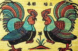 Khám phá sự biến hóa của nét trong tranh dân gian Đông Hồ (kỳ 4): Đến nét âm và chấm âm...