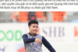 Xuất ngoại thi đấu, Quang Hải được tài trợ số tiền lớn