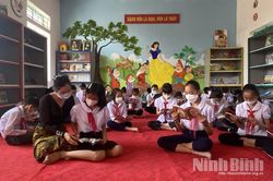 Trường Tiểu học Kim Đông: Xây dựng thói quen và rèn kỹ năng đọc sách cho học sinh