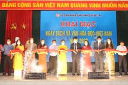 Khai mạc Ngày sách và Văn hóa đọc Việt Nam năm 2022 tại Quảng Trị
