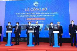 Bình Dương: Ra mắt Trung tâm giám sát, điều hành thành phố thông minh