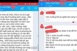 Phòng GD&ĐT quận Cầu Giấy lên tiếng vụ 'ép học sinh kém không dự thi lớp 10