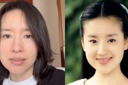 Mặt mộc tuổi 42 của 'Chúc Anh Đài' Đổng Khiết gây tranh cãi