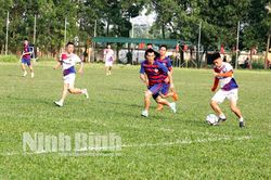 Đội tuyển bóng đá nam thành phố Ninh Bình giành huy chương vàng tại Đại hội TDTT tỉnh lần thứ VII