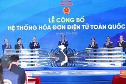 Thủ tướng dự Lễ công bố Hệ thống hóa đơn điện tử toàn quốc