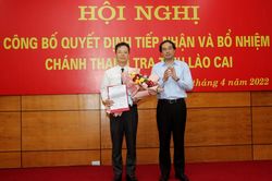 Đồng chí Nguyễn Thành Sinh được bổ nhiệm giữ chức Chánh Thanh tra tỉnh