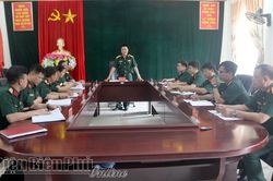 Công tác giáo dục chính trị tư tưởng ở Ban CHQS TP. Điện Biên Phủ