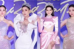 Thảm đỏ Chung khảo Miss World Vietnam: Dàn hậu diện đồ cut-out khoe hình thể đẹp hút mắt