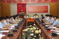 Hội nghị trực tuyến toàn quốc giao ban công tác kiểm tra, giám sát quý I/2022