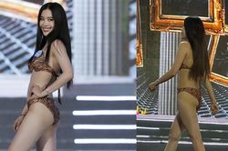 Bị chê bụng ngấn mỡ khi diện bikini thi hoa hậu, Nam Em lên tiếng
