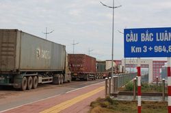 Quảng Ninh: Khôi phục thông quan với Trung Quốc qua cửa khẩu cầu Bắc Luân 2