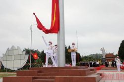 Lễ thượng cờ và khánh thành Cột cờ trên đảo Cô Tô
