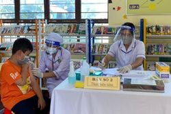 Di Linh: Ưu tiên vắc xin phòng Covid-19 cho trẻ lớp 5