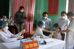 Quảng Bình: Ngày đầu tiêm vaccine phòng COVID-19 cho trẻ 5 đến dưới 12 tuổi diễn ra an toàn