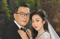 Ảnh cưới đẹp như mơ của Hà Thanh Xuân và chồng đại gia