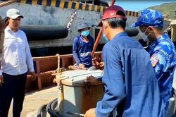 Cảnh sát biển bắt giữ tàu chở 150.000 lít dầu DO không rõ nguồn gốc