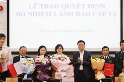 Bộ Tư pháp điều động, bổ nhiệm 7 lãnh đạo cấp Vụ