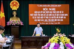 Nam Định: Tháo gỡ vướng mắc nhằm đảm bảo tiến độ thực hiện Đề án 06