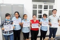 Bắt 7 đối tượng nữ đánh đề trong công ty