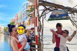 Á hậu Hoàng Oanh vướng nghi vấn đi du lịch với chồng cũ sau khi 'đường ai nấy đi'