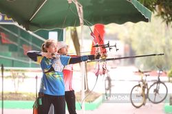 Cận cảnh những 'mũi tên vàng ' của bắn cung tập luyện cho SEA Games 31