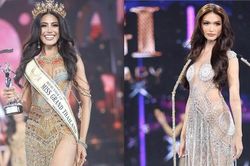 Thí sinh trình diễn moonwalk, xoay tròn như búp bê ở chung kết Miss Grand Thái Lan