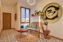 Ngôi nhà mái dốc, đậm chất Á Đông ở Bình Thuận