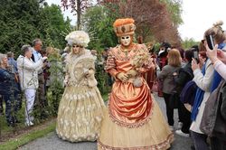 Lễ hội carnaval mặt nạ Venice trở lại sau hai năm vắng bóng
