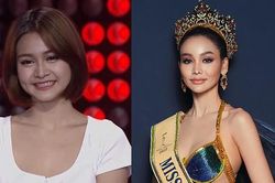 Nhan sắc trước khi phẫu thuật thẩm mỹ của tân Hoa hậu Hòa bình Thái Lan làm fan ngỡ ngàng
