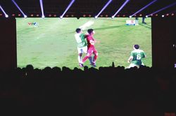 'Tiếp lửa' cho U23 Việt Nam qua màn hình LED khổng lồ