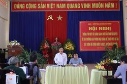 Vận động người dân đồng thuận thực hiện dự án hồ chứa nước Ta Hoét