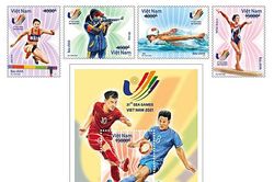 Phát hành bộ tem SEA Games 31